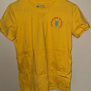 Yellow Dutch Bros shirt